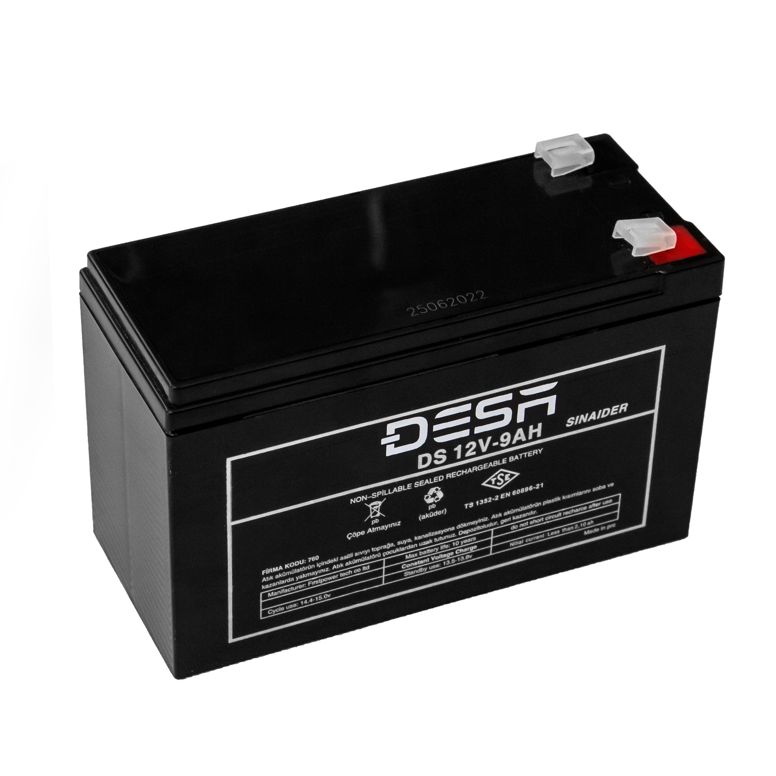 9AH 12V AKÜ