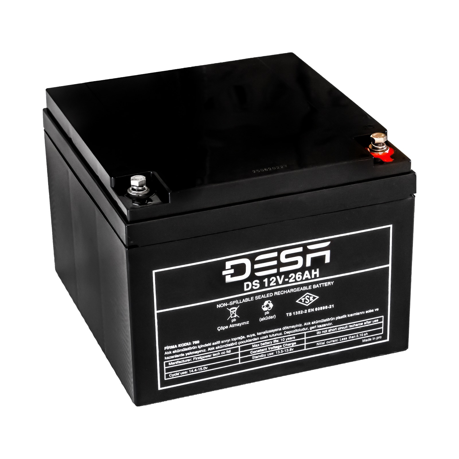 26AH 12V AKÜ